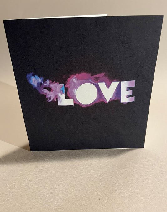 Love 2 - greeting card