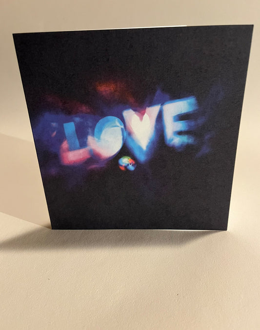 Love 3 - greeting card