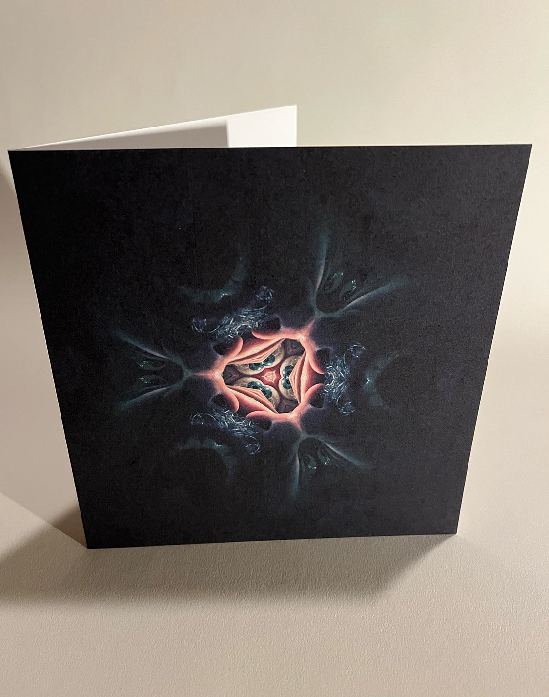 Biomacface 4 - greeting card