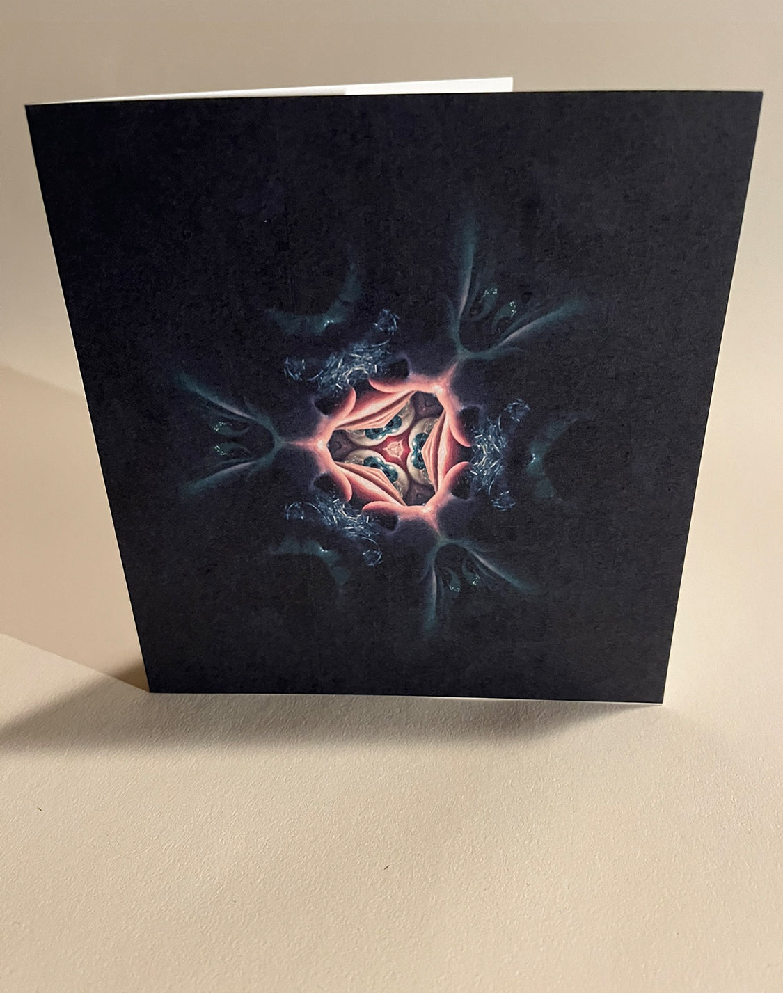 Biomacface 4 - greeting card