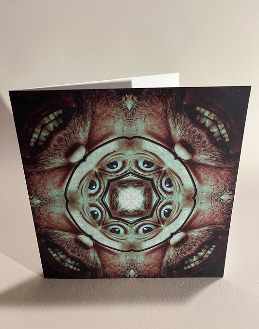 Specky 8 eyes Greeting Card